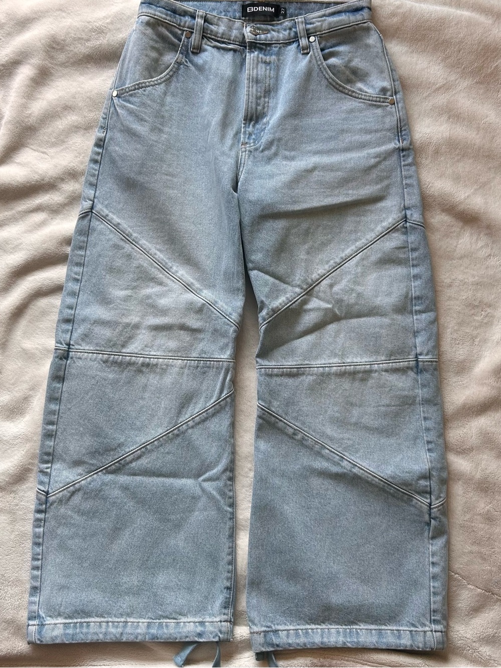 EB denim Freddy cropped barrel jeans